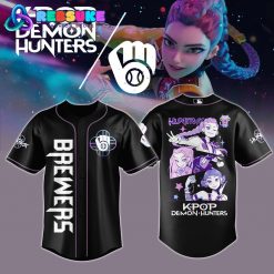 Milwaukee Brewers MLB x KPop Demon Hunters 2025 Jersey