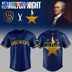 Milwaukee Brewers x Hamilton Night 2025 Limited Edition Jersey