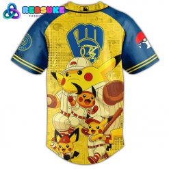 Milwaukee Brewers x Pokmon GO Night 2025 Limited Edition Jersey
