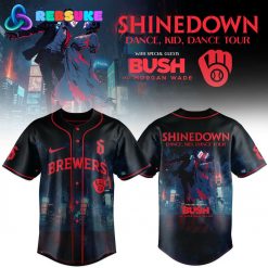 Milwaukee Brewers x Shinedown 2025 Tour Limited Edition Jersey