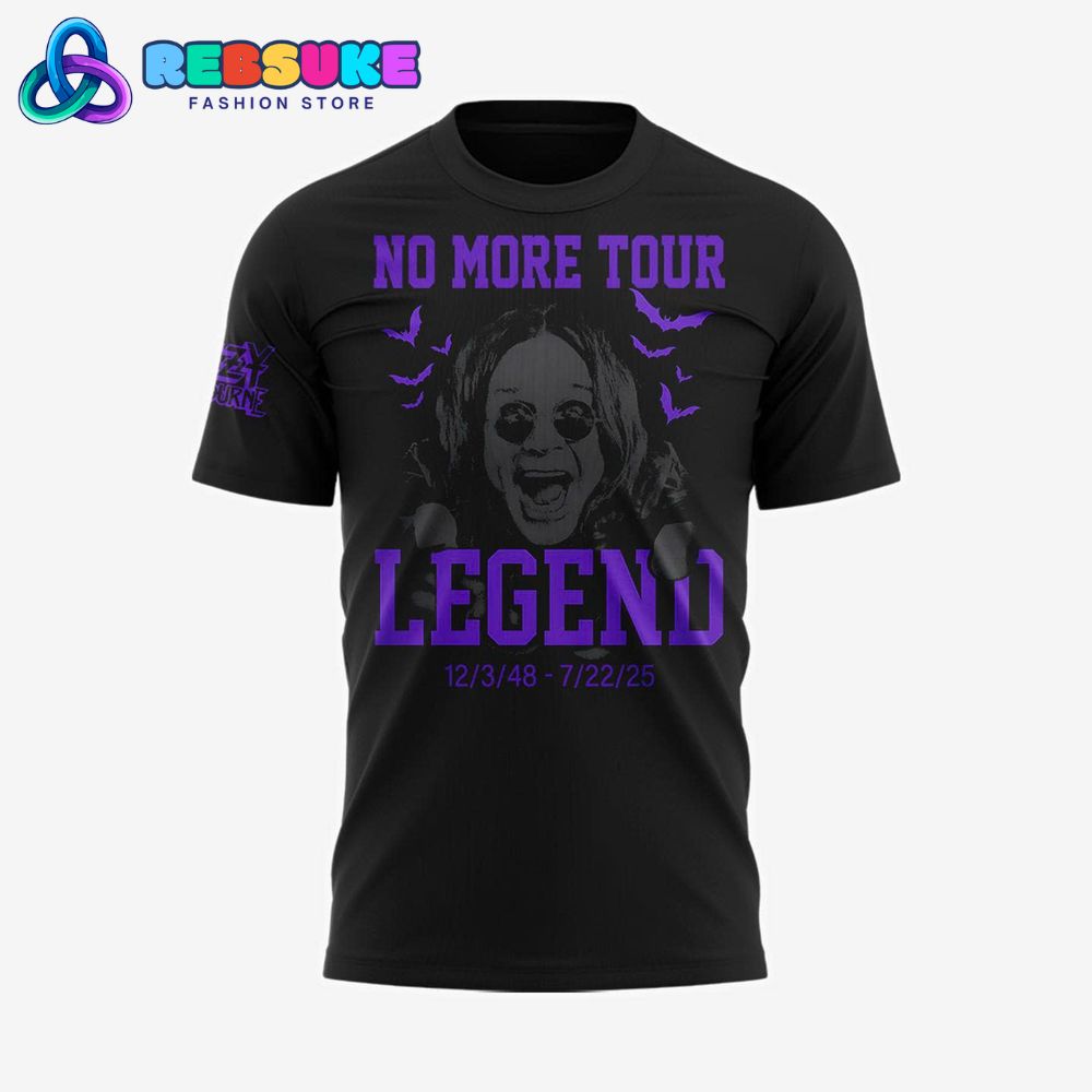 Ozzy Osbourne Rip Legend No More Tour Limited Edition Shirt