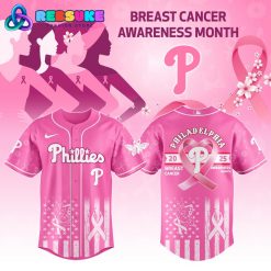 Philadelphia Phillies MLB x Breast Cancer Awareness Month Jersey 2025