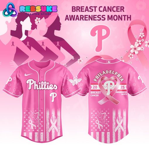 Philadelphia Phillies MLB x Breast Cancer Awareness Month Jersey 2025