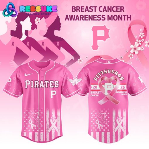 Pittsburgh Pirates MLB x Breast Cancer Awareness Month Jersey 2025