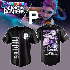 Pittsburgh Pirates MLB x KPop Demon Hunters 2025 Jersey