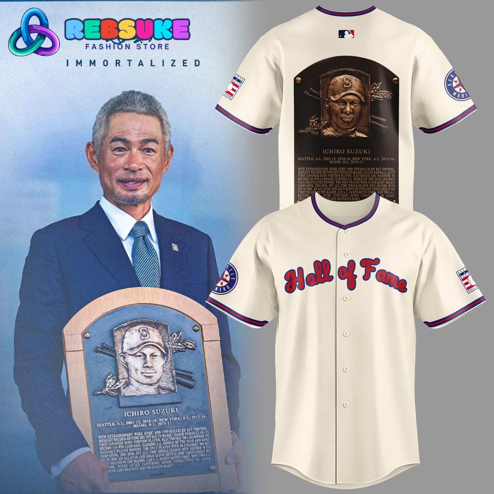 Seattle Mariners ICHIRO Hall Of Fame 2025 Limited Jersey Seattle Mariners ICHIRO Hall Of Fame 2025 Limited Jersey