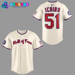Seattle Mariners Ichiro Suzuki x Hall Of Fame 2025 Jersey