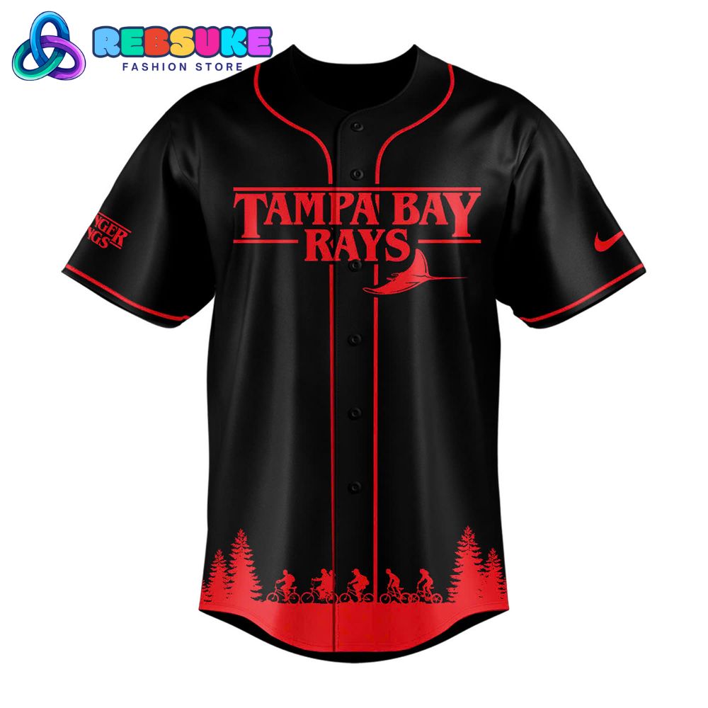 Tampa Bay Rays x Stranger Things Night 2025 Special Baseball Jersey Tampa Bay Rays x Stranger Things Night 2025 Special Baseball Jersey