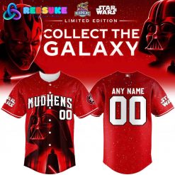 Toledo Mud Hens x Star Wars Baseball Jersey 2025 – Darth Vader