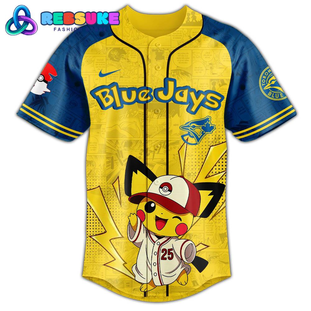 Toronto Blue Jays x Pokémon GO Night 2025 Limited Edition Jersey