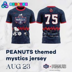 Washington Mystics Celebrating 75 Years Of Peanuts Shirt 2025