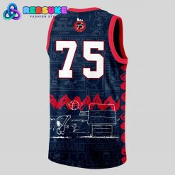 Washington Mystics x Peanuts Celebrating 75 Years Basketball Jersey