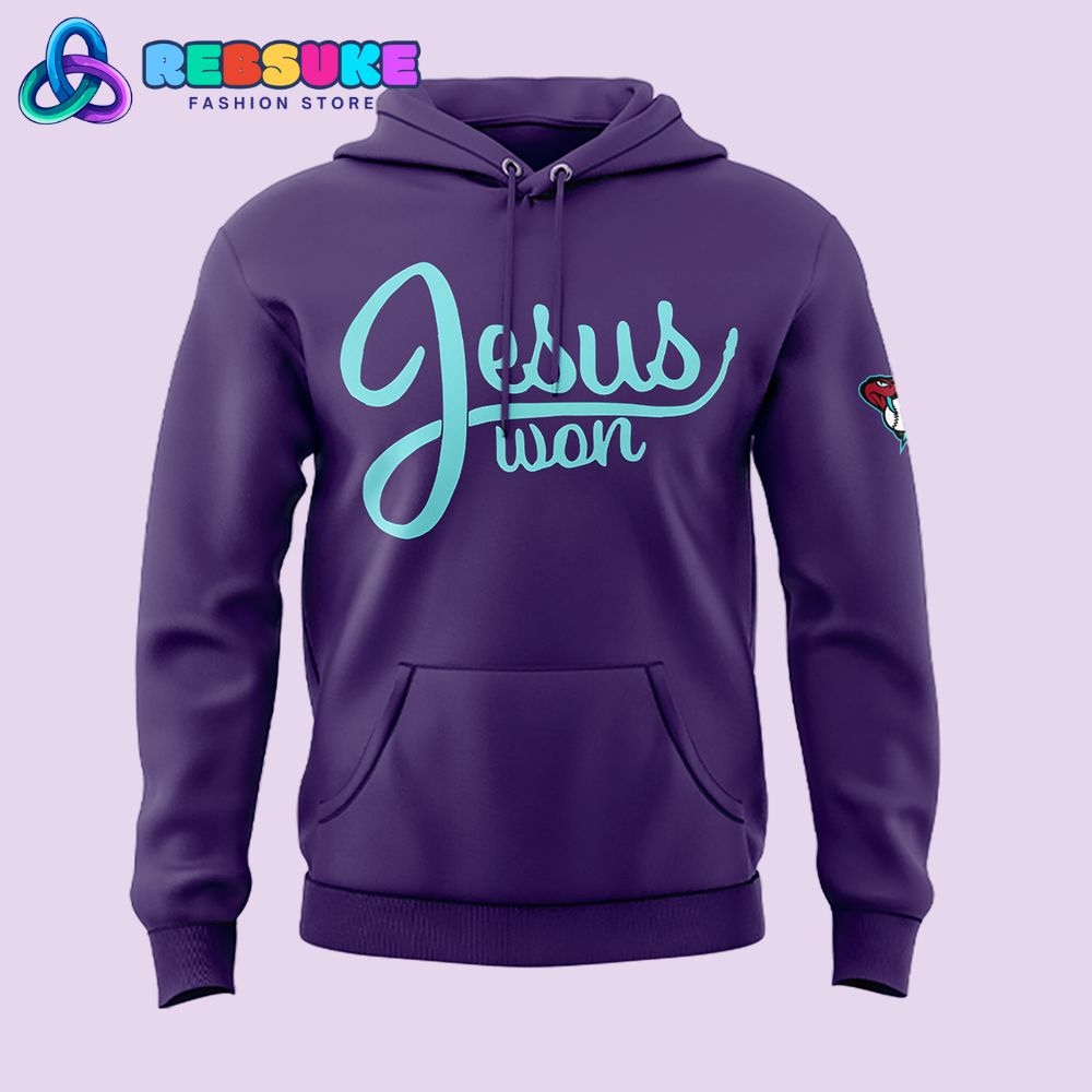 Arizona Diamondbacks Jesus won Limited Edition Hoodie 2025