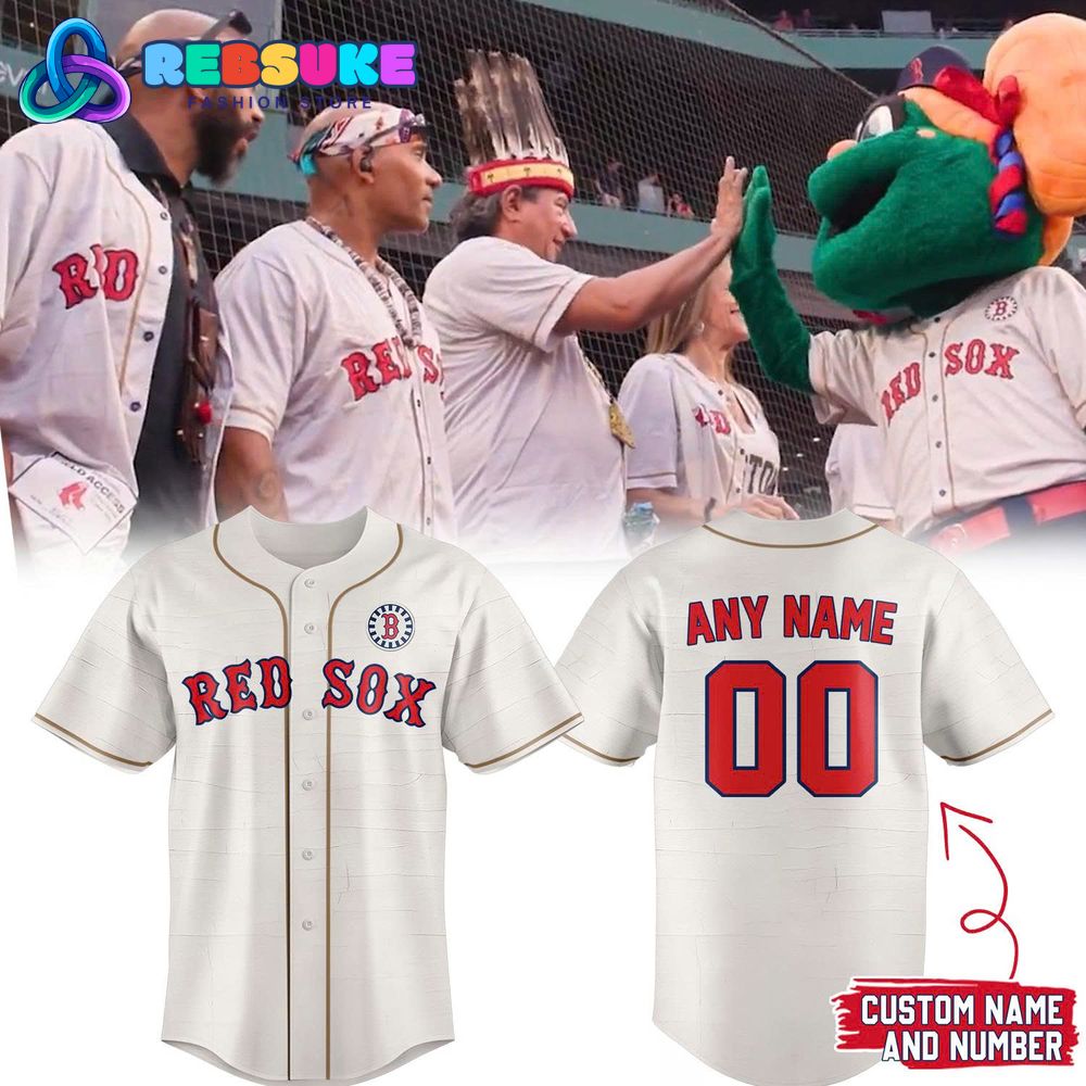 Boston Red Sox Native American and American Indian 2025 Jersey