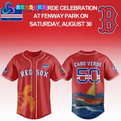 Boston Red Sox x Cabo Verd 50 Years Strong Jersey 2025