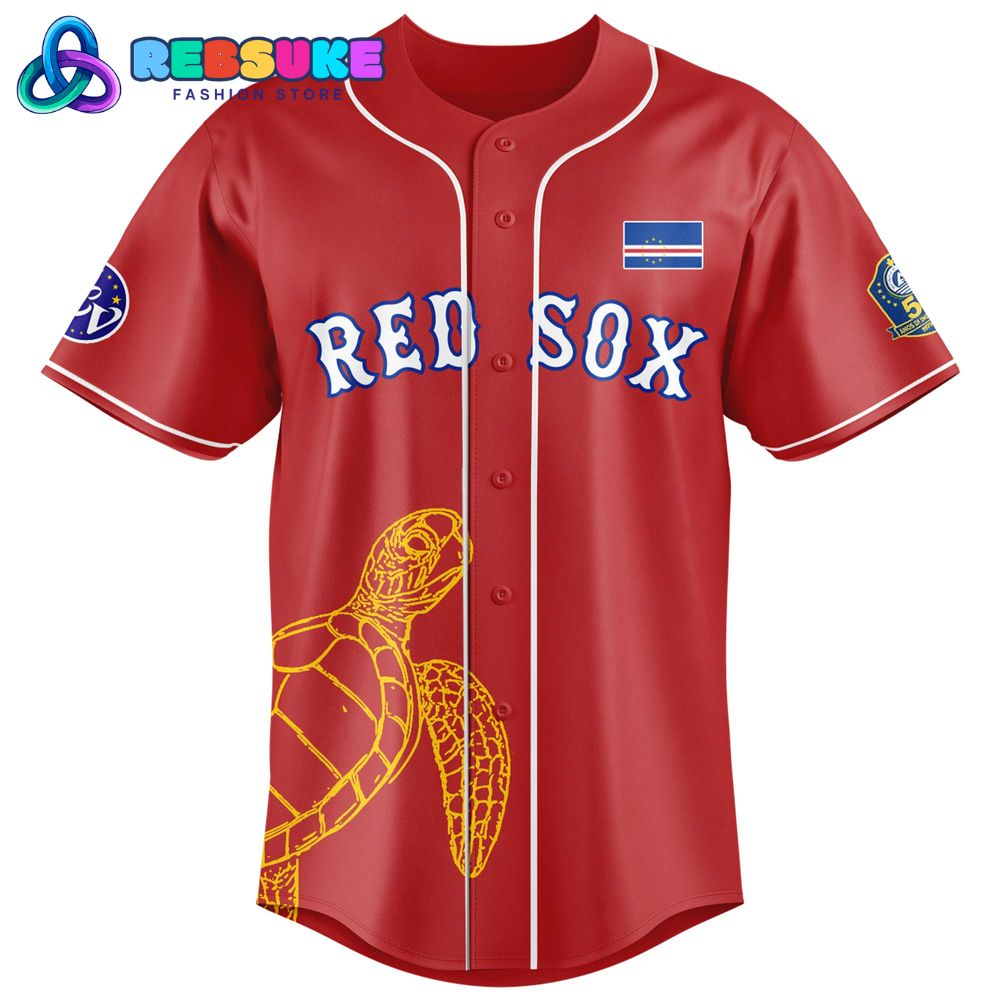 Boston Red Sox x Cabo Verd 50 Years Strong Jersey 2025