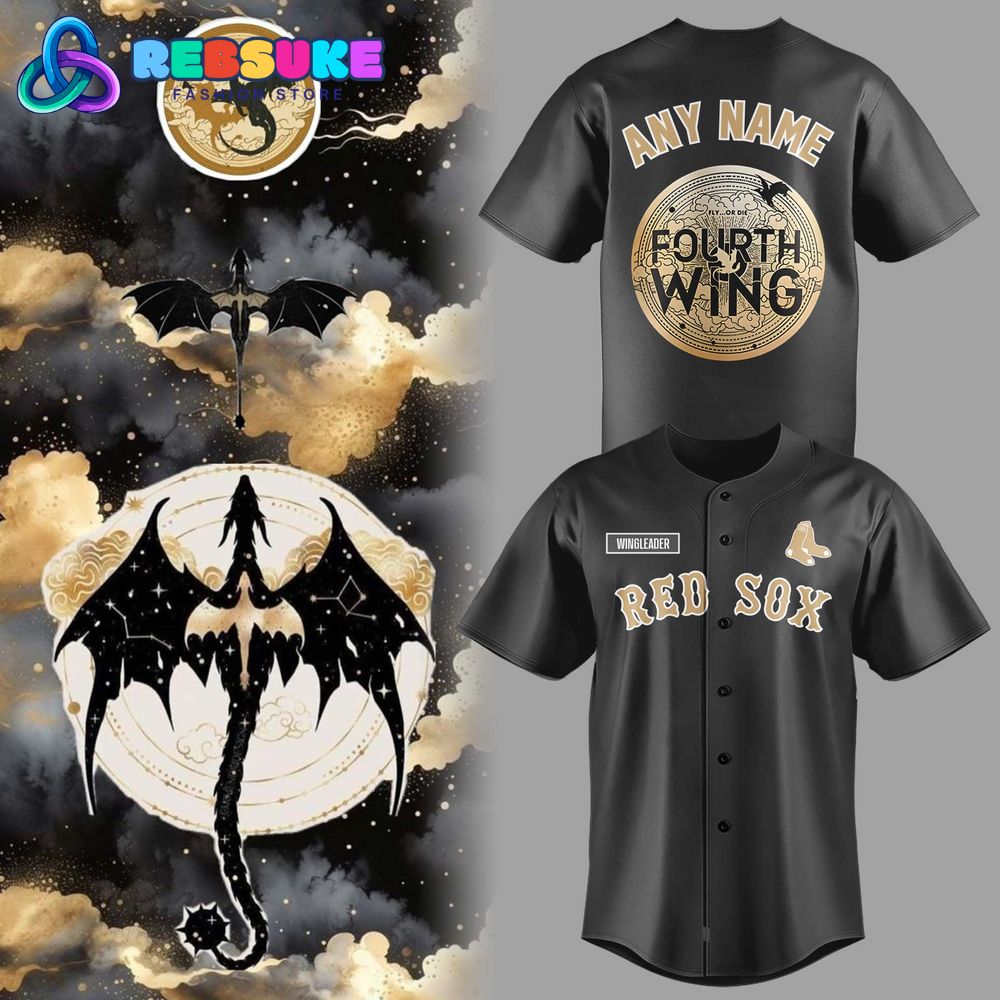 Boston Red Sox x Fourth Wing Night Jersey 2025