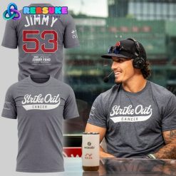 Boston Red Sox x Jimmy Fund “Strike Out Cancer” Shirt