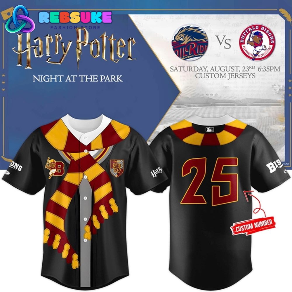 Buffalo Bisons x Harry Potter Night Baseball Jersey Buffalo Bisons x Harry Potter Night Baseball Jersey