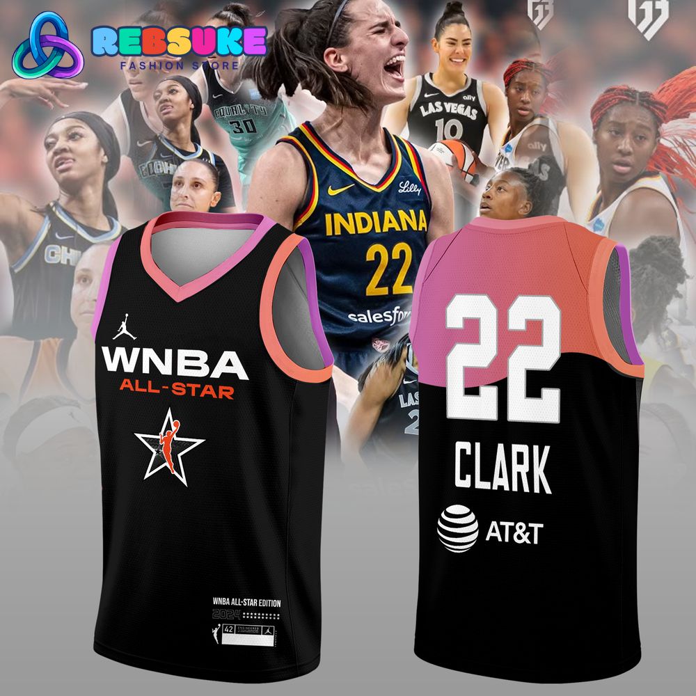Caitlin Clark WNBA All Star 2024 Basketball Jersey