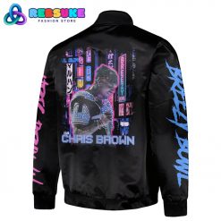 Chris Brown Breezy Bowl XX Light Bright Limited Baseball Jacket