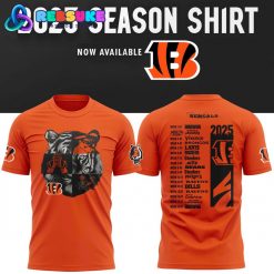 Cincinnati Bengals New 2025 Season Special Shirt