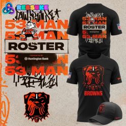 Cleveland Browns The Elf 53 Man Roster Black Shirt