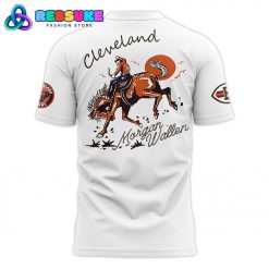 Cleveland Browns x Morgan Wallen Tour 2025 White Shirt