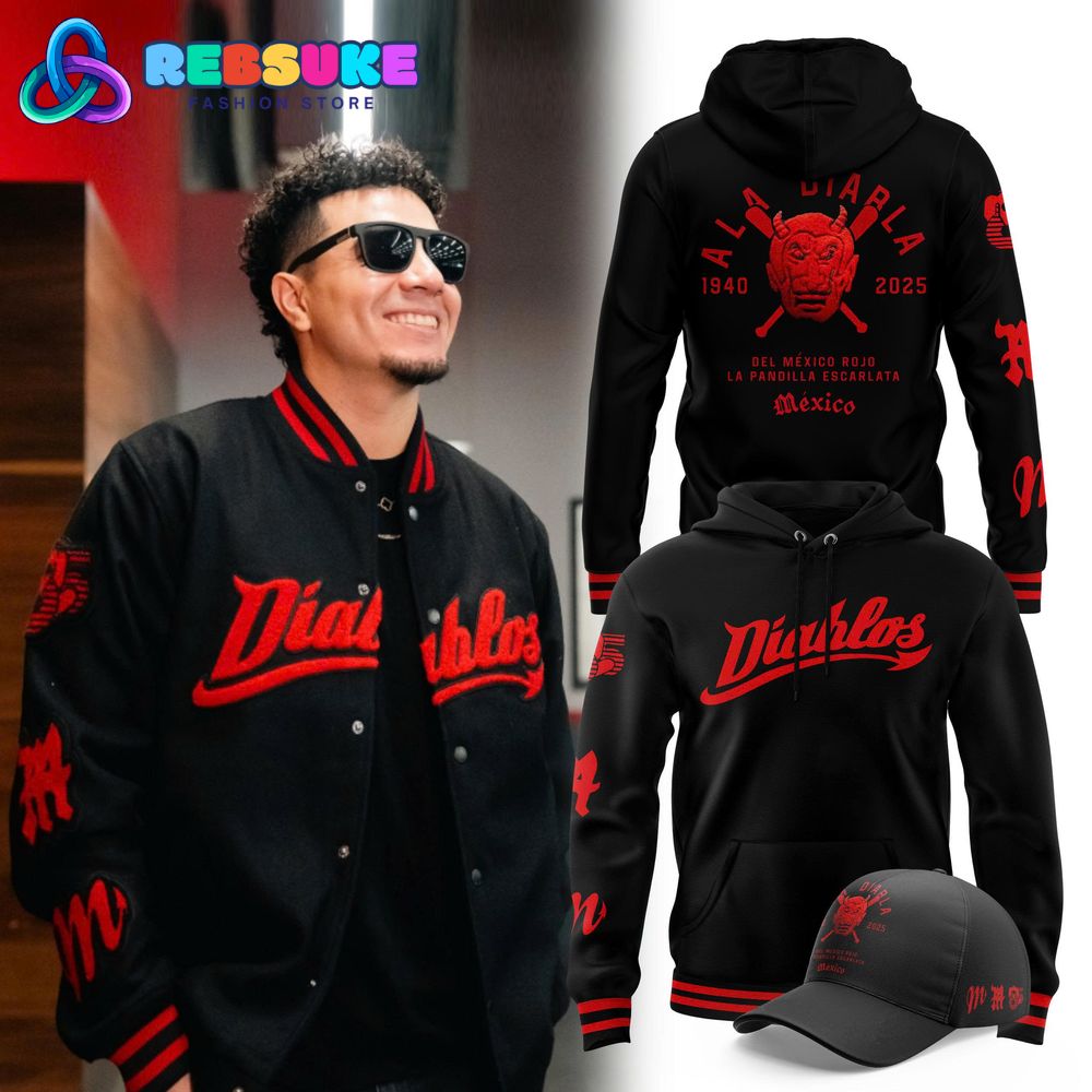 Club Diablos Rojos del México Limited Edition Hoodie Set 2025 Club Diablos Rojos del México Limited Edition Hoodie Set 2025