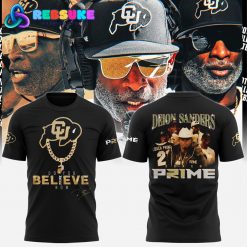 Colorado Buffaloes Football Welcome Back Coach Prime Black Shirt Colorado Buffaloes Football Welcome Back Coach Prime Black Shirt