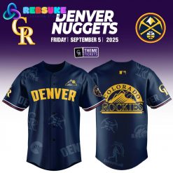 Colorado Rockies x Denver Nuggets Night 2025 Limited Edition Jersey