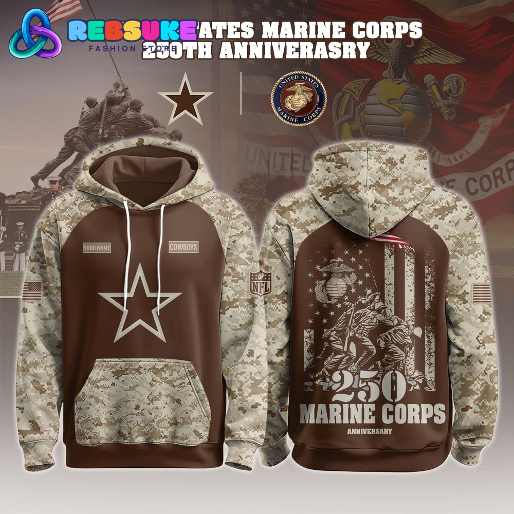 Dallas Cowboys x US Marine Corps 250th Birthday Hoodie Set Dallas Cowboys x US Marine Corps 250th Birthday Hoodie Set