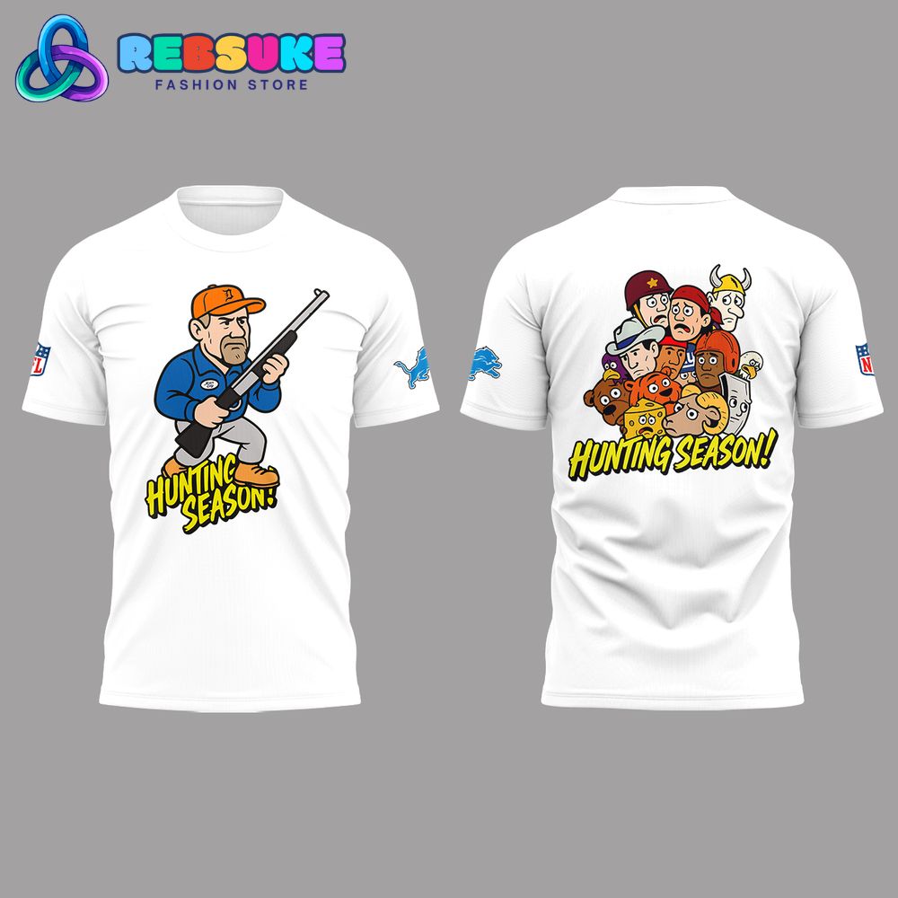 Detroit Lions Hunting Season Limited Edtion Shirt