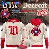 Detroit Red Wings 2025 Hometown Heroes Night Blue Hoodie Set