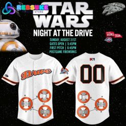 Greenville Drive 2025 Star Wars Night Jersey