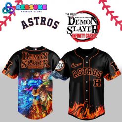 Houston Astros x Demon Slayer Infinity Castle Jersey 2025