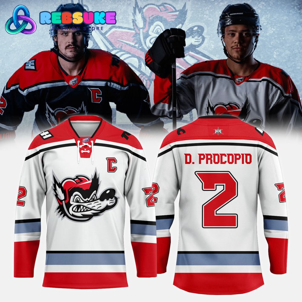 Huntsville Havoc SPHL New Logo Away 2025 Hockey Jersey