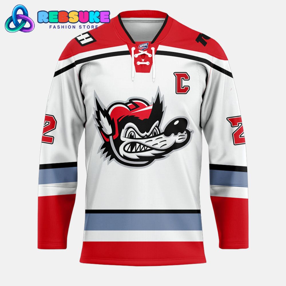 Huntsville Havoc SPHL New Logo Away 2025 Hockey Jersey