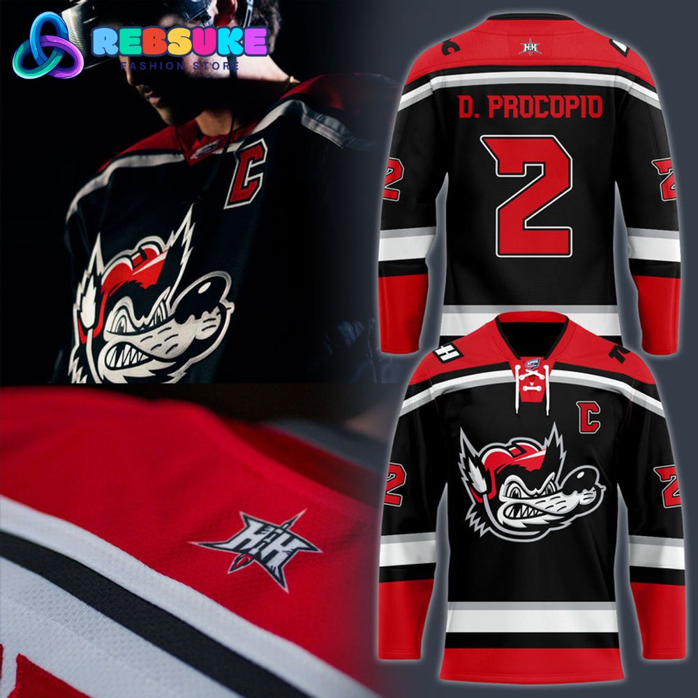 Huntsville Havoc SPHL New Logo Home 2025 Hockey Jersey