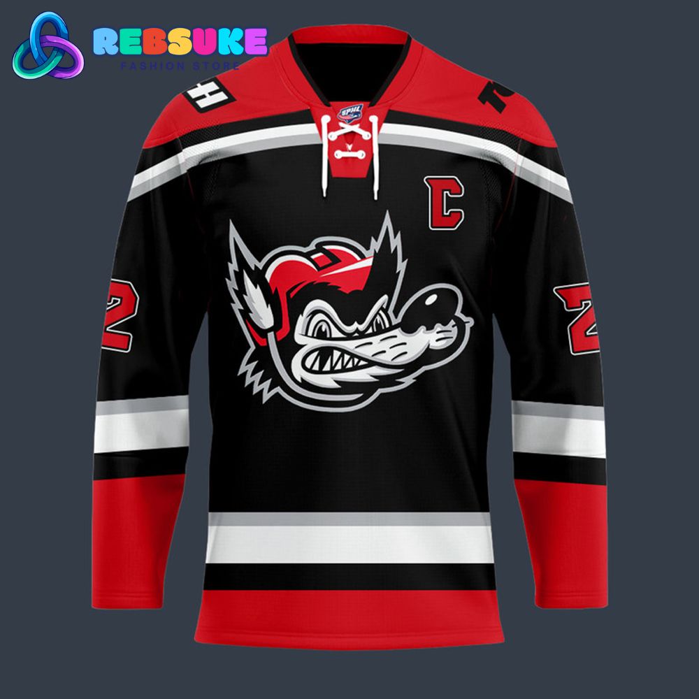 Huntsville Havoc SPHL New Logo Home 2025 Hockey Jersey