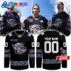 Roanoke Rail Yard Dawgs 10th Season Blue Hockey Jersey 2025