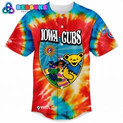 Iowa Cubs x Grateful Dead Night 2025 Baseball Jersey