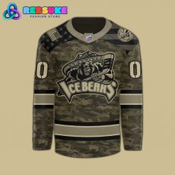 Knoxville Ice Bears x Military Appreciation Day Night 2025 Hockey Jersey