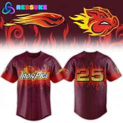 Lehigh Valley IronPigs x Hot Tamales Limited Jersey 2025