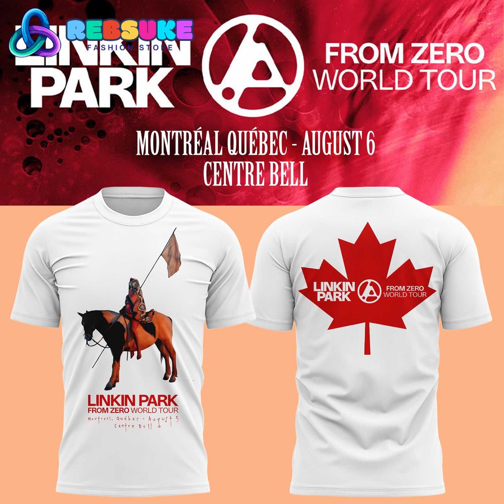 Linkin Park From Zero World Tour Centre Bell Shirt Linkin Park From Zero World Tour Centre Bell Shirt