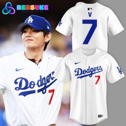 Los Angeles Dodgers V Tae-Hyung Signature Jersey 2025
