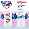 Los Angeles Dodgers x Hello Kitty Night Blue Jersey 2025