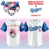 Los Angeles Dodgers x Hello Kitty Night Blue Kuromi Jersey 2025