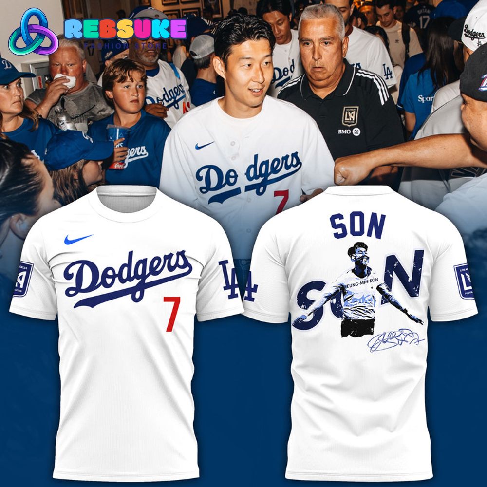 Los Angeles Dodgers x Son Heung-Min Limited Edition Shirt Los Angeles Dodgers x Son Heung-Min Limited Edition Shirt