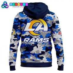 Los Angeles Rams Military Day 2025 Limited Hoodie Cap